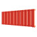 Стальной трубчатый радиатор отопления Empatiko Takt R1-1192-300 Scarlet Red