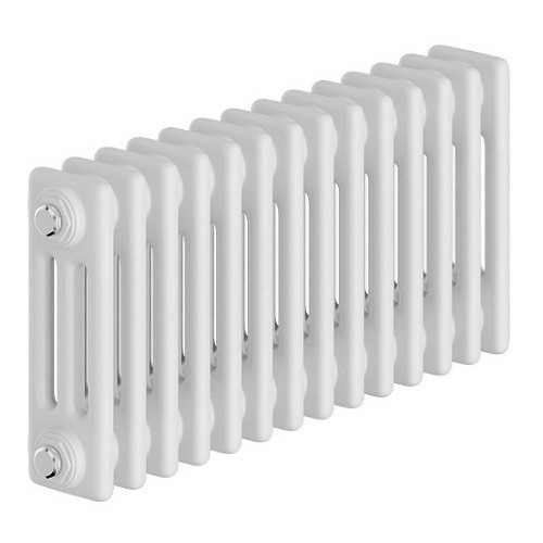 Стальной трубчатый радиатор отопления VELAR 3037 V50 1/2 18 секций нижнее подключение RAL 9016