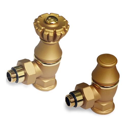 Комплект SR Rubinetterie серия Liberty 1/2" x 3/4" угловой, антик золото Комплект SR Rubinetterie серия Liberty 1/2" x 3/4" угловой, антик золото