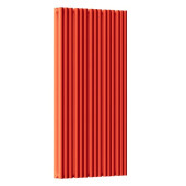 Стальной трубчатый радиатор отопления Empatiko Takt S2-592-1750 Scarlet Red  Стальной трубчатый радиатор отопления Empatiko Takt S2-592-1750 Scarlet Red