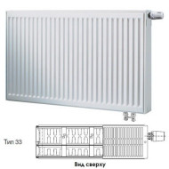 Стальной панельный радиатор отопления Buderus Logatrend VK-Profil Тип 33, высота 500 мм, ширина 800 мм