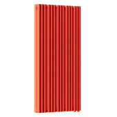 Стальной трубчатый радиатор отопления Empatiko Takt LR2-592-1750 Scarlet Red Стальной трубчатый радиатор отопления Empatiko Takt LR2-592-1750 Scarlet Red