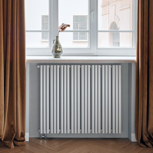 Стальной трубчатый радиатор отопления Empatiko Takt L1-232-2000 Cream Grey Стальной трубчатый радиатор отопления Empatiko Takt L1-232-2000 Cream Grey