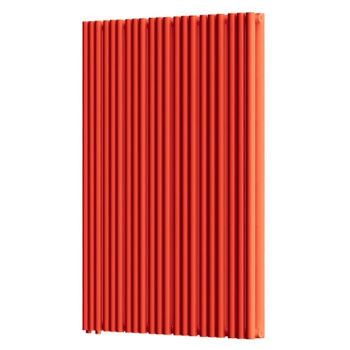 Стальной трубчатый радиатор отопления Empatiko Takt LR2-832-1750 Scarlet Red Стальной трубчатый радиатор отопления Empatiko Takt LR2-832-1750 Scarlet Red