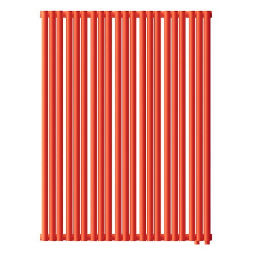 Стальной трубчатый радиатор отопления Empatiko Takt LR2-832-1750 Scarlet Red Стальной трубчатый радиатор отопления Empatiko Takt LR2-832-1750 Scarlet Red