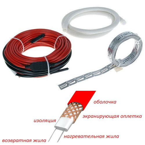 Кабель нагревательный Warmstad WSS - 1530 Вт / 109,0 м (8,5-10,0 м2) Кабель нагревательный Warmstad WSS - 1530 Вт / 109,0 м (8,5-10,0 м2)