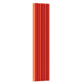 Стальной трубчатый радиатор отопления Empatiko Takt S2-352-2000 Scarlet Red  Стальной трубчатый радиатор отопления Empatiko Takt S2-352-2000 Scarlet Red