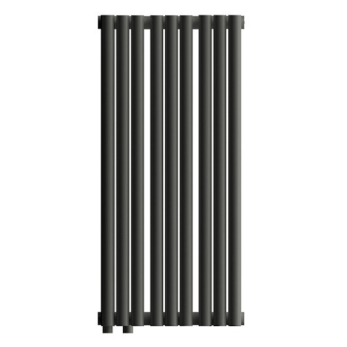 Стальной трубчатый радиатор отопления Empatiko Takt L1-352-500 Coal Black Стальной трубчатый радиатор отопления Empatiko Takt L1-352-500 Coal Black
