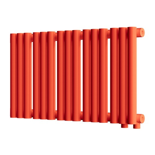 Стальной трубчатый радиатор отопления Empatiko Takt R1-592-200 Scarlet Red