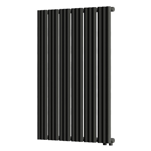 Стальной трубчатый радиатор отопления Empatiko Takt R1-712-1750 Coal Black