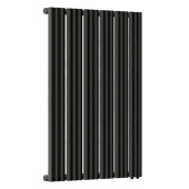 Стальной трубчатый радиатор отопления Empatiko Takt R1-712-1750 Coal Black