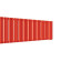 Стальной трубчатый радиатор отопления Empatiko Takt R1-2032-300 Scarlet Red