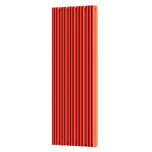 Стальной трубчатый радиатор отопления Empatiko Takt S2-592-2000 Scarlet Red Стальной трубчатый радиатор отопления Empatiko Takt S2-592-2000 Scarlet Red