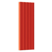 Стальной трубчатый радиатор отопления Empatiko Takt S2-592-2000 Scarlet Red Стальной трубчатый радиатор отопления Empatiko Takt S2-592-2000 Scarlet Red