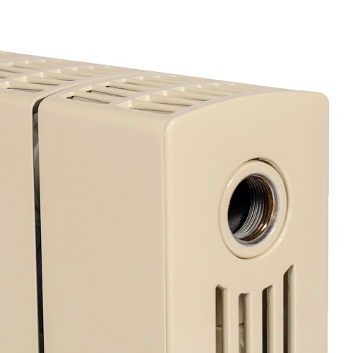 Биметаллический радиатор отопления Rifar SUPReMO 500 10 секций Айвори Биметаллический радиатор отопления Rifar SUPReMO 500 10 секций Айвори