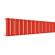 Стальной трубчатый радиатор отопления Empatiko Takt S1-2032-200 Scarlet Red