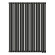 Стальной трубчатый радиатор отопления Empatiko Takt R1-832-1750 Coal Black