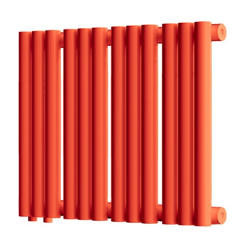 Стальной трубчатый радиатор отопления Empatiko Takt L1-472-300 Scarlet Red Стальной трубчатый радиатор отопления Empatiko Takt L1-472-300 Scarlet Red
