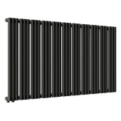 Стальной трубчатый радиатор отопления Empatiko Takt L1-1312-500 Coal Black