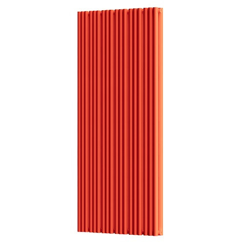 Стальной трубчатый радиатор отопления Empatiko Takt S2-712-2000 Scarlet Red  Стальной трубчатый радиатор отопления Empatiko Takt S2-712-2000 Scarlet Red