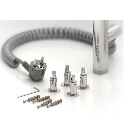 Электрический полотенцесушитель Сунержа Элегия 3.0 800х500 МЭМ левый (Без покрытия)