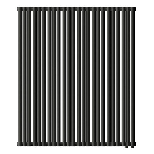 Стальной трубчатый радиатор отопления Empatiko Takt R1-952-1750 Coal Black