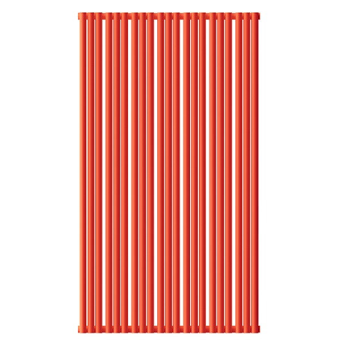 Стальной трубчатый радиатор отопления Empatiko Takt S2-832-2000 Scarlet Red  Стальной трубчатый радиатор отопления Empatiko Takt S2-832-2000 Scarlet Red
