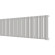 Стальной трубчатый радиатор отопления Empatiko Takt R1-1912-300 Cream Grey