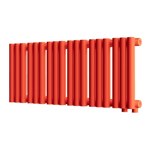 Стальной трубчатый радиатор отопления Empatiko Takt R1-712-200 Scarlet Red