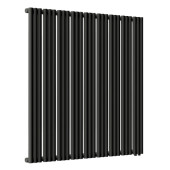 Стальной трубчатый радиатор отопления Empatiko Takt R1-1072-1750 Coal Black