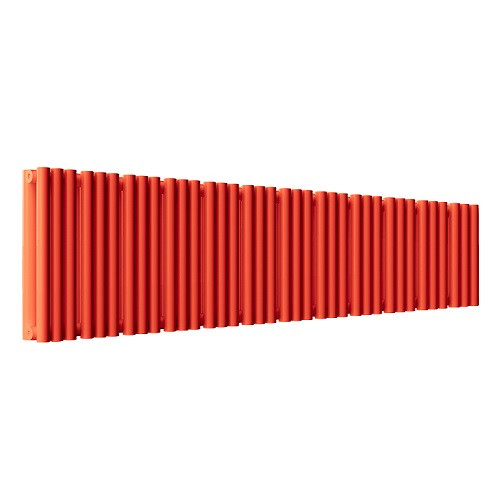Стальной трубчатый радиатор отопления Empatiko Takt S2-1432-200 Scarlet Red