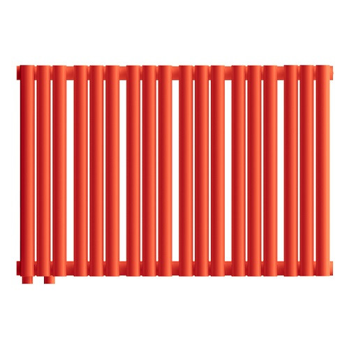 Стальной трубчатый радиатор отопления Empatiko Takt L1-712-300 Scarlet Red Стальной трубчатый радиатор отопления Empatiko Takt L1-712-300 Scarlet Red
