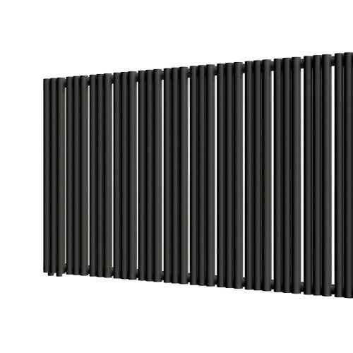 Стальной трубчатый радиатор отопления Empatiko Takt L1-1552-500 Coal Black