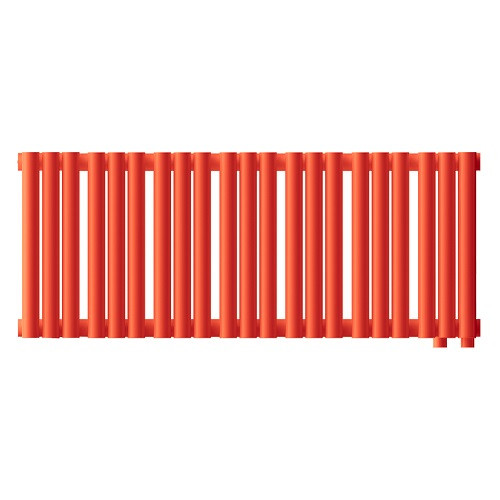 Стальной трубчатый радиатор отопления Empatiko Takt R1-832-200 Scarlet Red Стальной трубчатый радиатор отопления Empatiko Takt R1-832-200 Scarlet Red