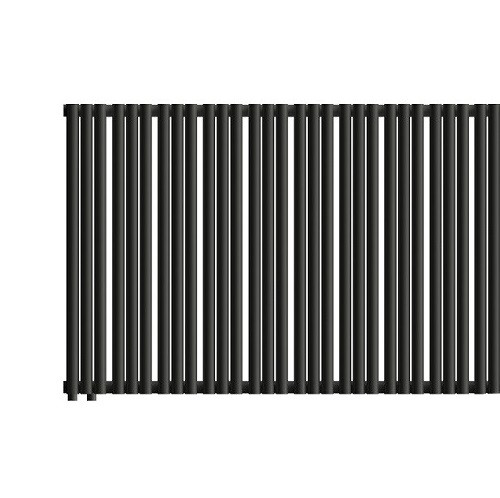 Стальной трубчатый радиатор отопления Empatiko Takt L1-1672-500 Coal Black
