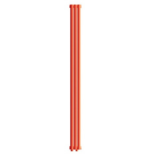 Стальной трубчатый радиатор отопления Empatiko Takt LR2-112-2000 Scarlet Red Стальной трубчатый радиатор отопления Empatiko Takt LR2-112-2000 Scarlet Red