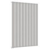 Стальной трубчатый радиатор отопления Empatiko Takt L1-1072-2000 Cream Grey