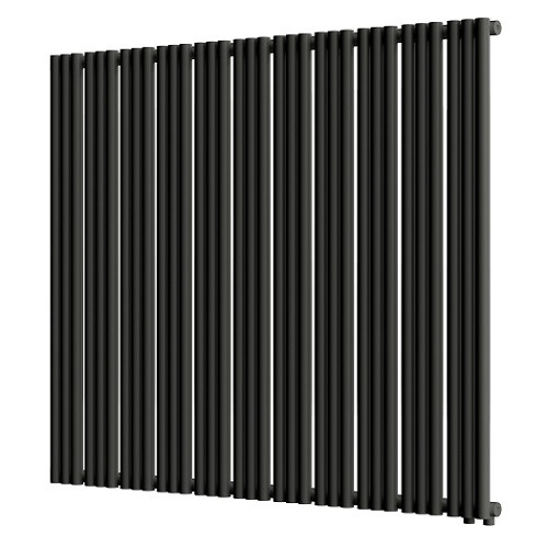 Стальной трубчатый радиатор отопления Empatiko Takt R1-1312-1750 Coal Black