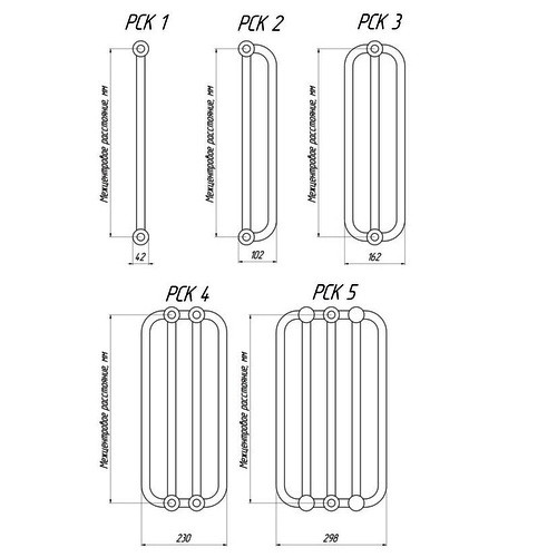 Стальной трубчатый радиатор отопления КЗТО РСК 3-500-47