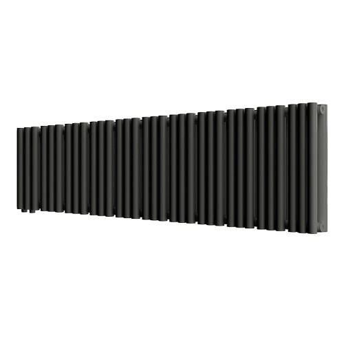 Стальной трубчатый радиатор отопления Empatiko Takt LR2-1312-200 Coal Black Стальной трубчатый радиатор отопления Empatiko Takt LR2-1312-200 Coal Black