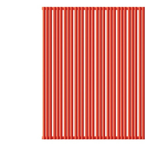 Стальной трубчатый радиатор отопления Empatiko Takt S2-1312-2000 Scarlet Red  Стальной трубчатый радиатор отопления Empatiko Takt S2-1312-2000 Scarlet Red
