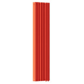 Стальной трубчатый радиатор отопления Empatiko Takt LR2-352-2000 Scarlet Red Стальной трубчатый радиатор отопления Empatiko Takt LR2-352-2000 Scarlet Red