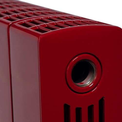 Биметаллический радиатор отопления Rifar SUPReMO 500 10 секций Бордо