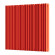 Стальной трубчатый радиатор отопления Empatiko Takt S2-952-500 Scarlet Red 