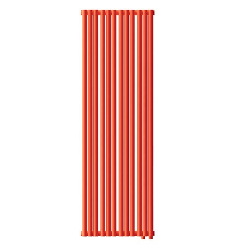 Стальной трубчатый радиатор отопления Empatiko Takt LR2-472-2000 Scarlet Red Стальной трубчатый радиатор отопления Empatiko Takt LR2-472-2000 Scarlet Red