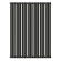 Стальной трубчатый радиатор отопления Empatiko Takt S1-832-1750 Coal Black