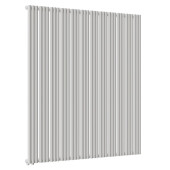 Стальной трубчатый радиатор отопления Empatiko Takt L1-1432-2000 Cream Grey