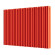 Стальной трубчатый радиатор отопления Empatiko Takt S2-1072-500 Scarlet Red 