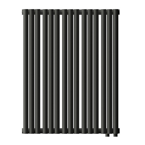 Стальной трубчатый радиатор отопления Empatiko Takt LR2-592-500 Coal Black Стальной трубчатый радиатор отопления Empatiko Takt LR2-592-500 Coal Black