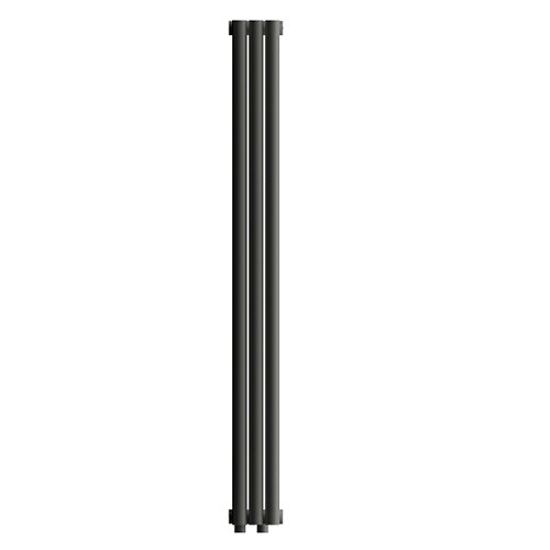 Стальной трубчатый радиатор отопления Empatiko Takt L1-112-1750 Coal Black Стальной трубчатый радиатор отопления Empatiko Takt L1-112-1750 Coal Black